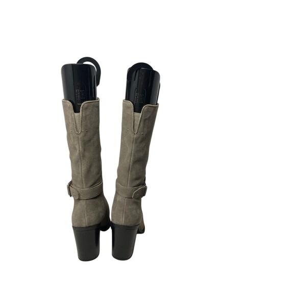Franco Sarto Mid-Calf Boots Women's Size 9.5 Medium Vance Suede Gray - Picture 3 of 10
